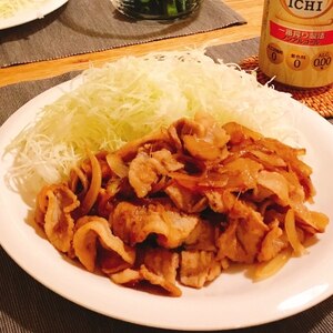 味しっかり☆豚肉の生姜焼き